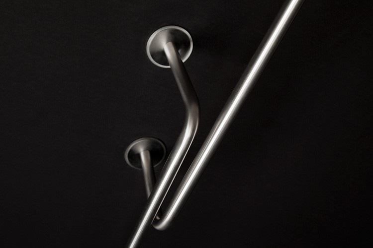 Oval ceiling shower rod 90 GalboTwins