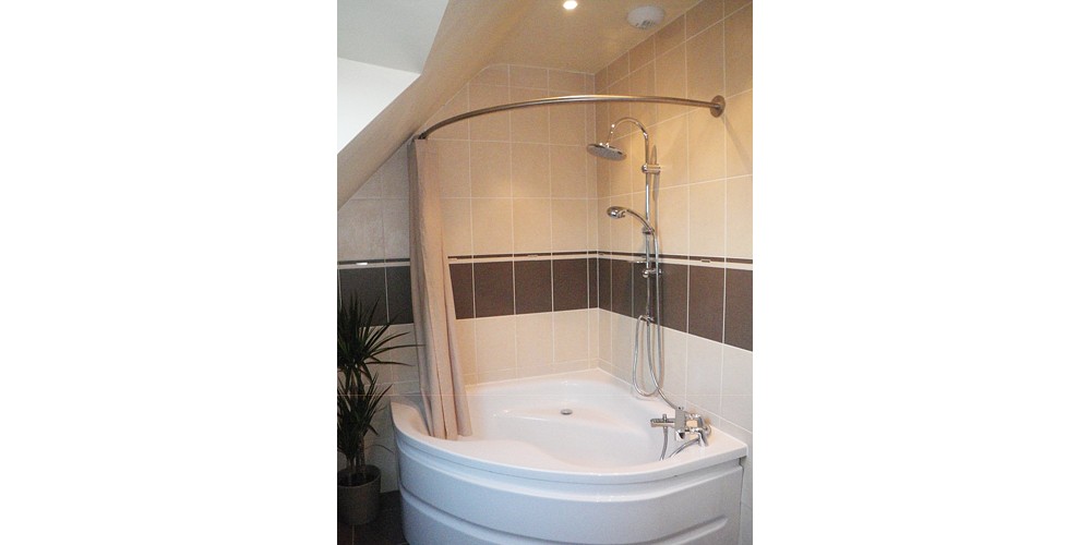 Rideau Baignoire Angle barre de rideau de d angle galbobain et baignoire Rideau Baignoire Angle barre de rideau de d angle galbobain et baignoire