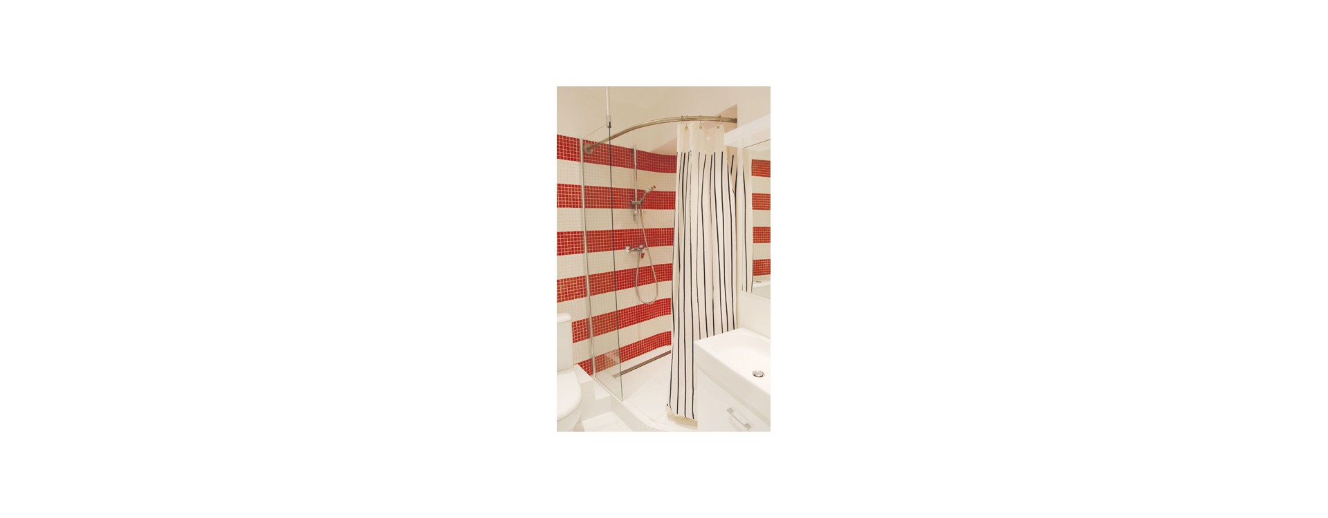 Barre rideau de douche sur-mesure galbobain | GalboBain Barre rideau de douche sur-mesure galbobain | GalboBain