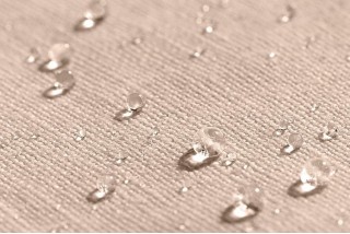 Linen shower curtain Sand, H180 x L225 cm (70.87’’ x 88.58’’)